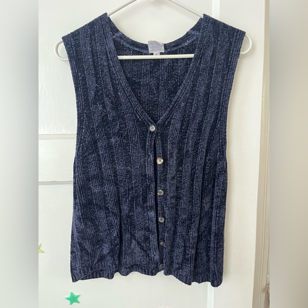 Vintage CP Shades Chenille Sweater Vest